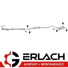 Auspuff für Opel Corsa C 1.2