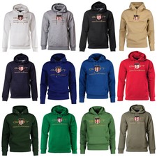 GANT Herren Hoodie - Archive Shield, Kapuzen-Pullover, Logo