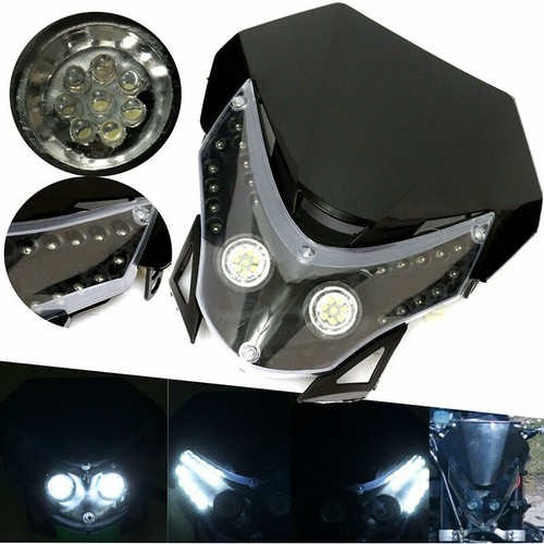 Led motorrad lichtmaske - led,