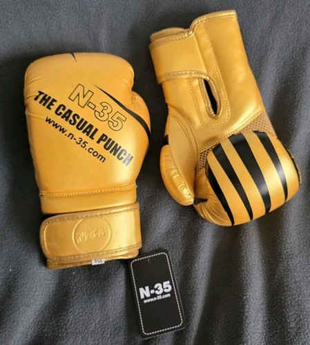Kids boxhandschuhe gold - gold, oz