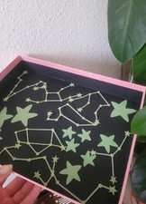 Leuchtsterne Aufkleber Glow Leuchtaufkleber Fluoreszierend Sterne Wandaufkleber