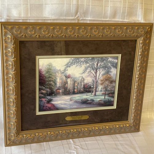 Gerahmte lithographie jenseits - gerahmte,