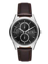 ARMANI EXCHANGE Armbanduhr Herren DANTE AX1868 Quarz Edelstahl Leder 42mm B-WARE