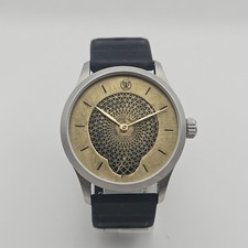 Manual Wind Wristwatch - Unique hand-painted dial - 41mm Steel Case - ETA 6498