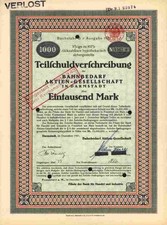 Bahnbedarf AG 1921 Darmstadt