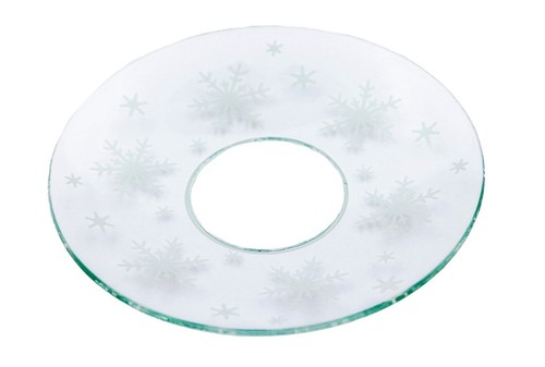 Glas kerzenmanschette eis - glas-kerzenmanschette,