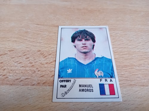 Panini euro manuele amoros - panini, 84