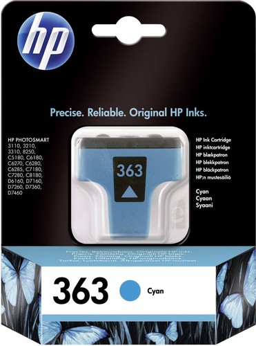 Original 363 cyan - hp,