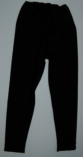Damen stretch leggings schwarz - stretch,