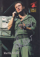 Autogramm - Martin Berger
