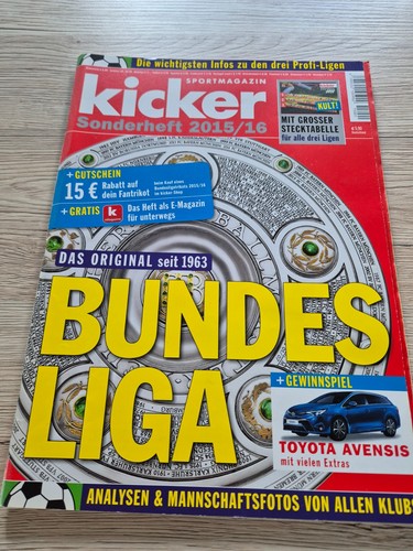 Kicker sonderheft bundesliga - kicker,