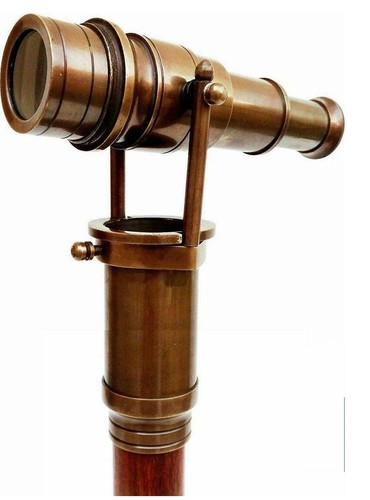 Messing teleskop kopf griff - messing,