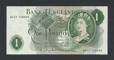 BANK OF ENGLAND £1 Schein