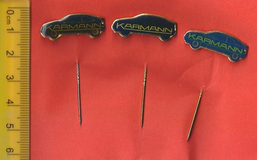Karmann anstecknadeln aus - 3,