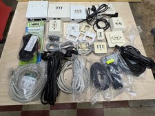 Konvolut Netzwerk & TAE Kabel, Stecker, Dosen, Splitter usw.