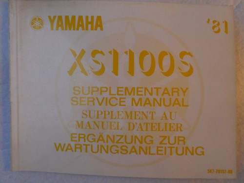 Yamaha 1100s ergänzung - xs,