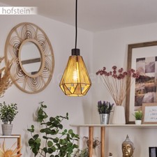 Wohn Schlaf Ess Zimmer Beleuchtung Seil Pendel Lampen Hänge Leuchten Boho Style