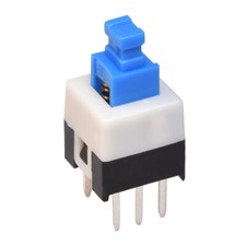 Mikro Druck Schalter PCB 7x7mm Tastend/Rastend Micro Mini Taster Druckschalter