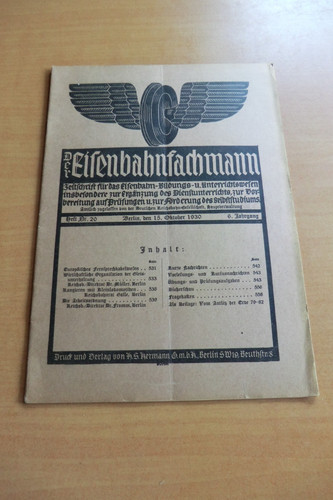 Eisenbahnfachmann zeitschrift - eisenbahnfachmann,