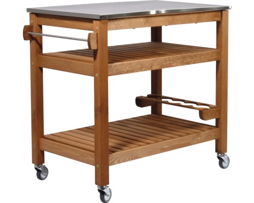 Beistellwagen holz mit - holz,
