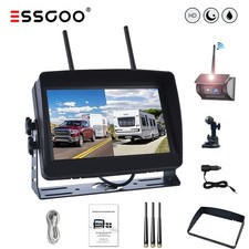 Solar Rückfahrkamera Kabellos