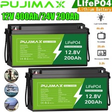 24V 200Ah/12V 400Ah LiFePO4