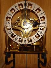 Antike Pendeluhr, Regulator, Wanduhr, Skelettuhr