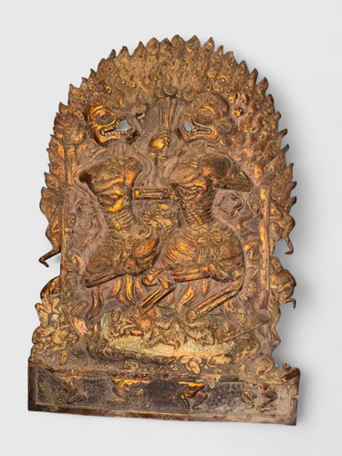 Relief citipati tibet tanzende - relief,