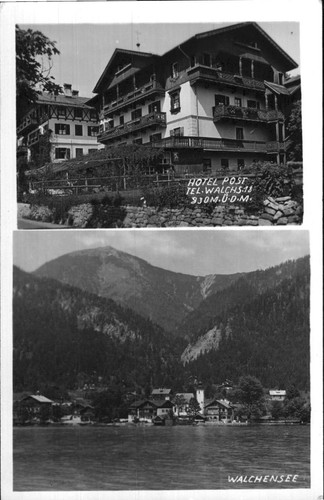 Walchensee hotel 1931 - ,,