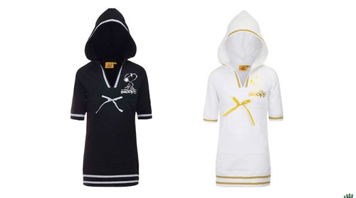 Peanuts kleid mit kapuze - peanuts,