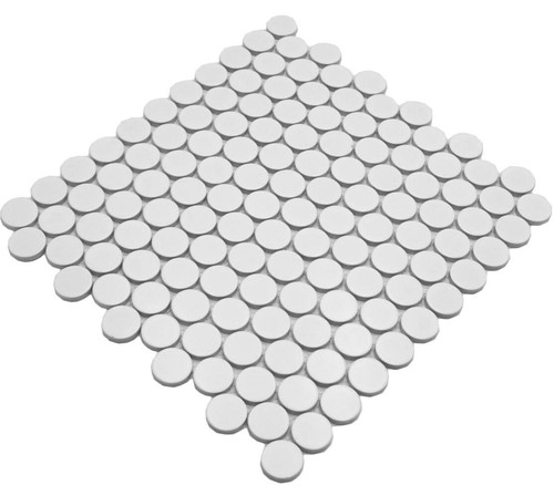 Mosaik weiss knopfmosaik - weiss,