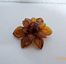 filigrane Bernstein Blüten