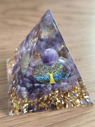 Orgonit pyramide - orgonit,