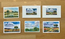 Aquarell landschaft - aquarell,