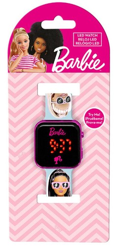Barbie digitale armbanduhr - barbie,