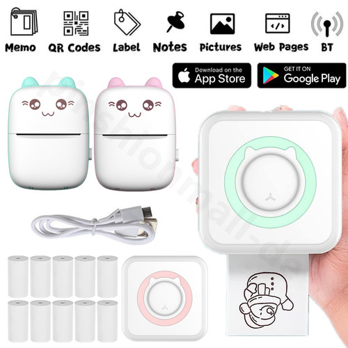 Tragbar mini thermodrucker - mini,