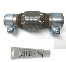 Flexrohr Hosenrohr Flex Montage ohne Schweißen 50 x 100 x 210 mm + Auspuffzement