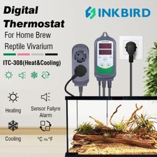 Inkbird Thermostate Temperaturregler Vorverkabelt Heizen Kühlen ITC-308 230V EU