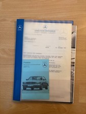 Mercedes Benz Angebotsmappe /