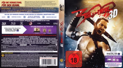 Blu ray 300 rise of - 3d,