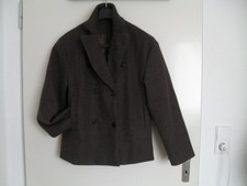 Trendy Trenchjacke Cropped gefüttert braun Gr L