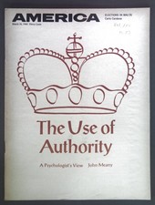 The Use of Authority. - in: America. March 26, 1966. Meany, John: