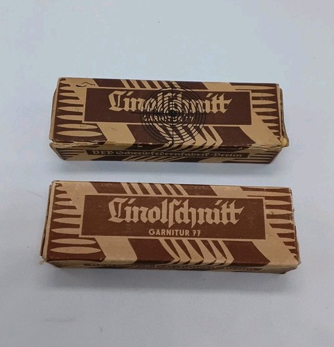 Linolschnitt garnitur 77 - x,
