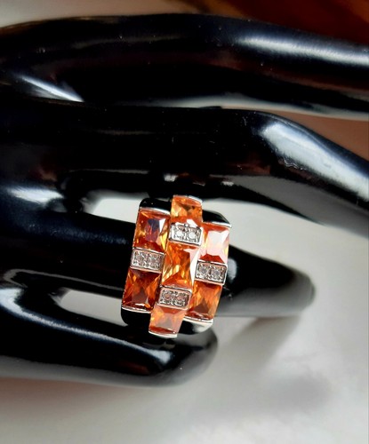 Cocktail ring mit funkelnden - cocktail,