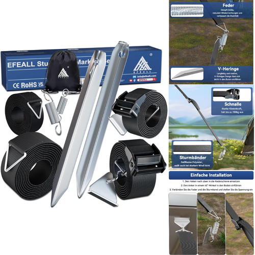 Sturmband vorzelt set für - sturmband,