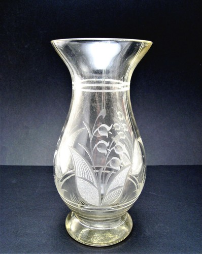 Mundgeblasene kristallvase - mundgeblasene, um