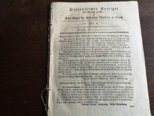1819 RK/...Zeitung 1 SCHLESIEN