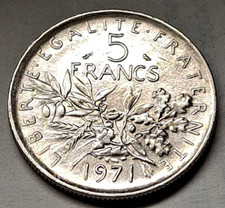 Frankreich 5 Francs 1971, Nickel, vz