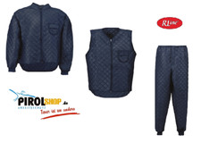 ABVERKAUF Thermo Unterzieh Jacke mit Nierenschutz Hose oder Weste Kälteschutz