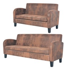 2/3-Sitzer Sofa Kunstleder